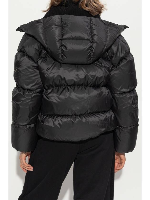 Willow Smith Skaara Hooded Short Down Padded Black - MONCLER - BALAAN 6