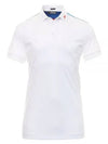 Jeff Regular Fit Short Sleeve Polo Shirt White - J.LINDEBERG - BALAAN 1