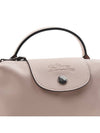 Le Pliage Logo Leather Tote Bag Nude - LONGCHAMP - BALAAN 8