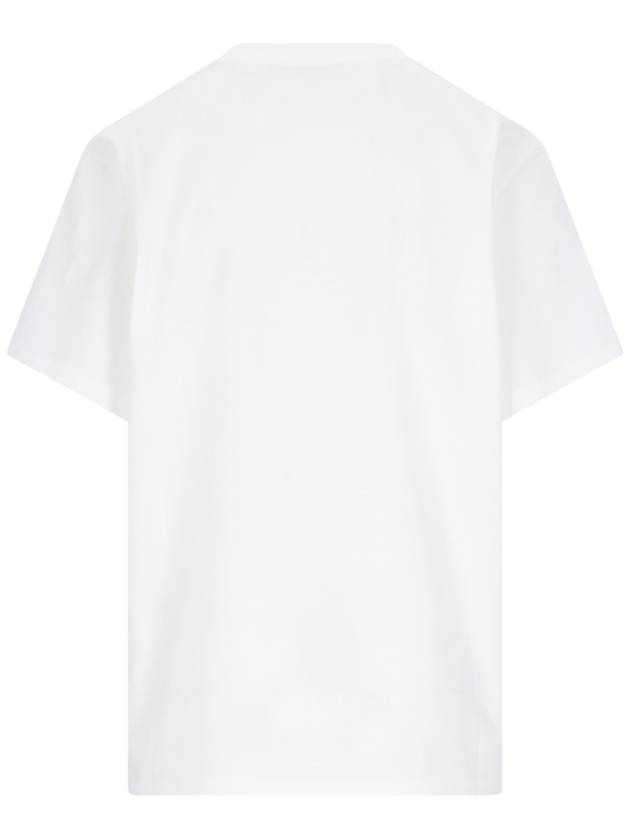 Crystal Lips Short Sleeve T Shirt White - STELLA MCCARTNEY - BALAAN 3