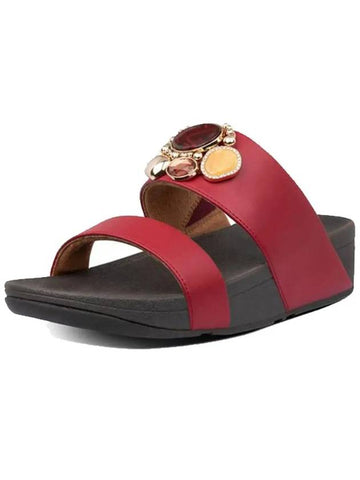 rosa cluster slide dark red women - FITFLOP - BALAAN 1