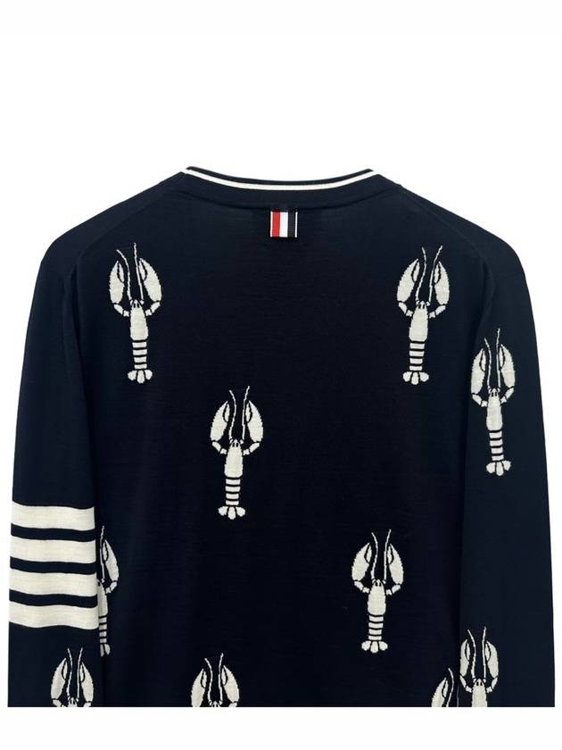 Armband lobster wool cardigan MKC415A 415 - THOM BROWNE - BALAAN 6