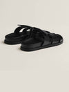 Chypre Calfskin Sandals Black - HERMES - BALAAN 5