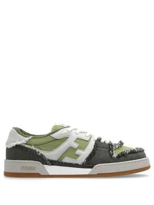 Match Low Top Sneakers Green - FENDI - BALAAN 2