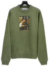Caravaggio printed sweatshirt sweatshirt green - OFF WHITE - BALAAN.