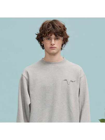 RE Chain MTM Sweatshirt Grey - REPLAYCONTAINER - BALAAN 2