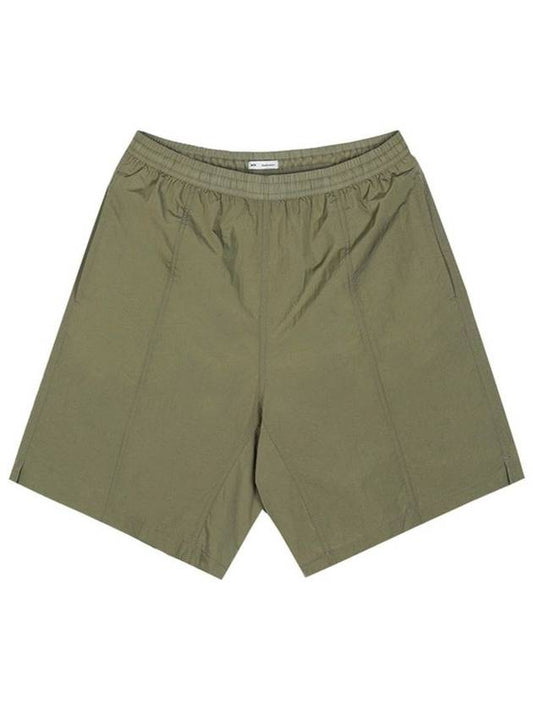 Logo Swim Shorts Green - AMI - BALAAN 2