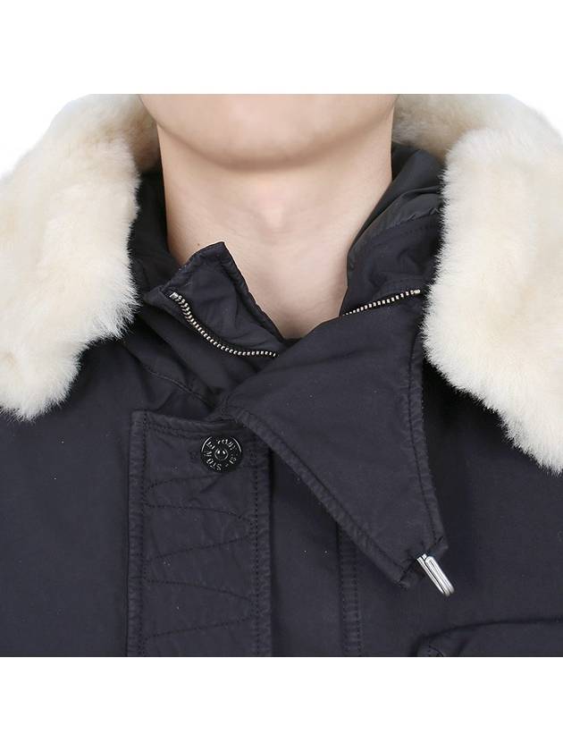 David TC Down Jacket Navy - STONE ISLAND - BALAAN 9