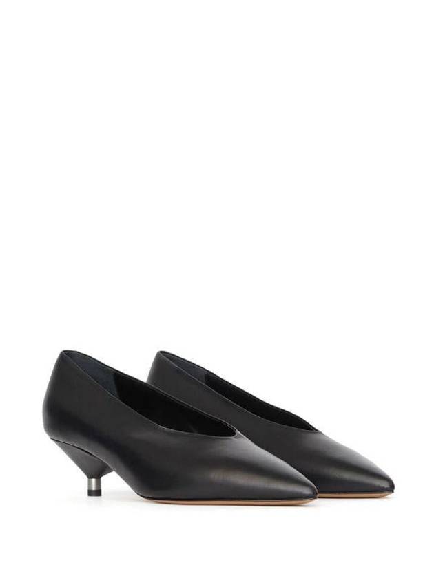 Isabel Marant Sculpted-Heel Leather Pumps - ISABEL MARANT - BALAAN 3