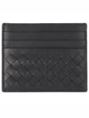 Intrecciato Classic Card Wallet Black - BOTTEGA VENETA - BALAAN 2