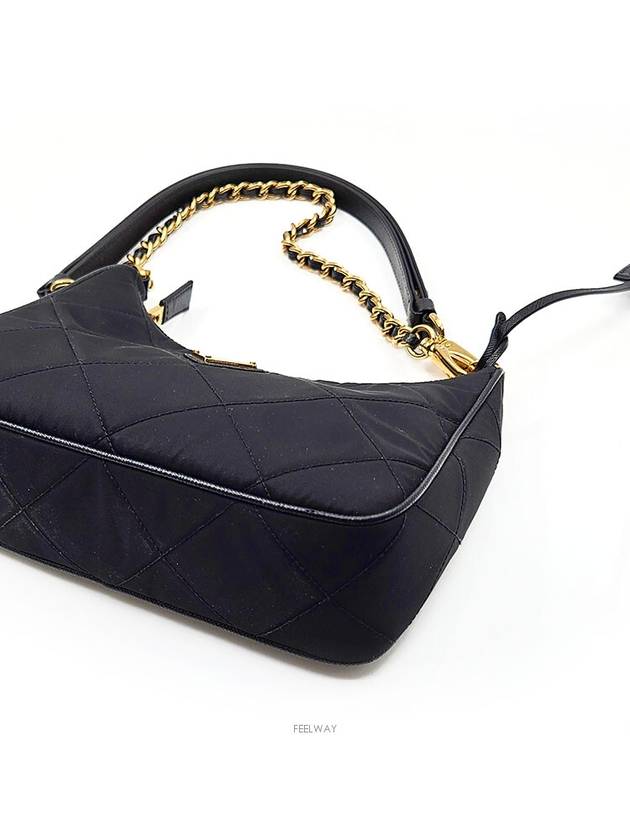 Re nylon padded top stitched mini shoulder bag 1BC204 - PRADA - BALAAN 6