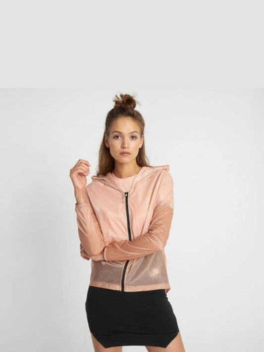 Tech Pack Running Hood Zip Up Rose Gold - NIKE - BALAAN.