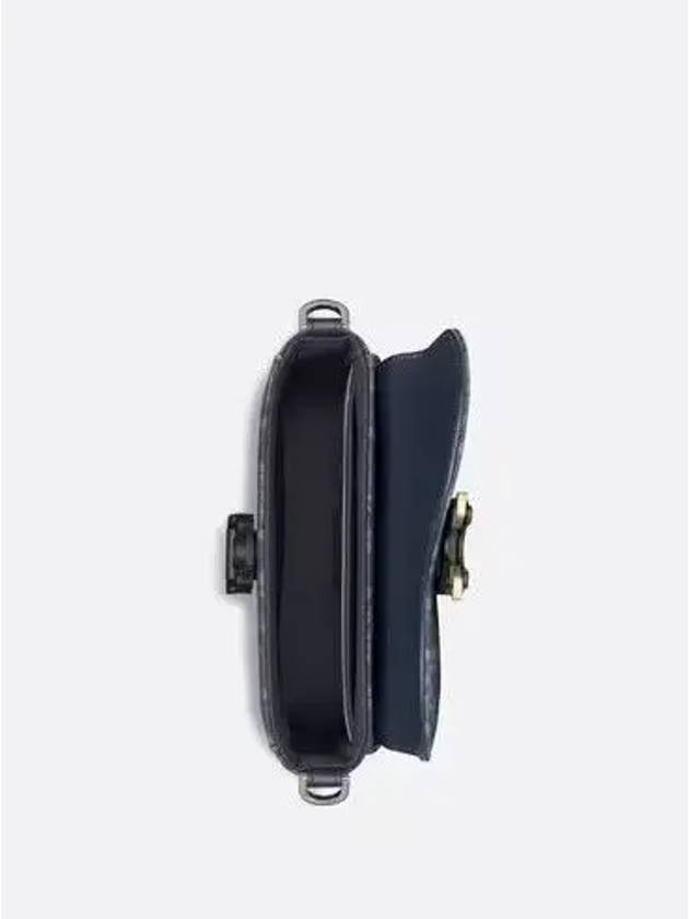 Denim Tears Tears Saddle Pouch Strap Denim Oblique Blue Piece Sign Tears - DIOR - BALAAN 4