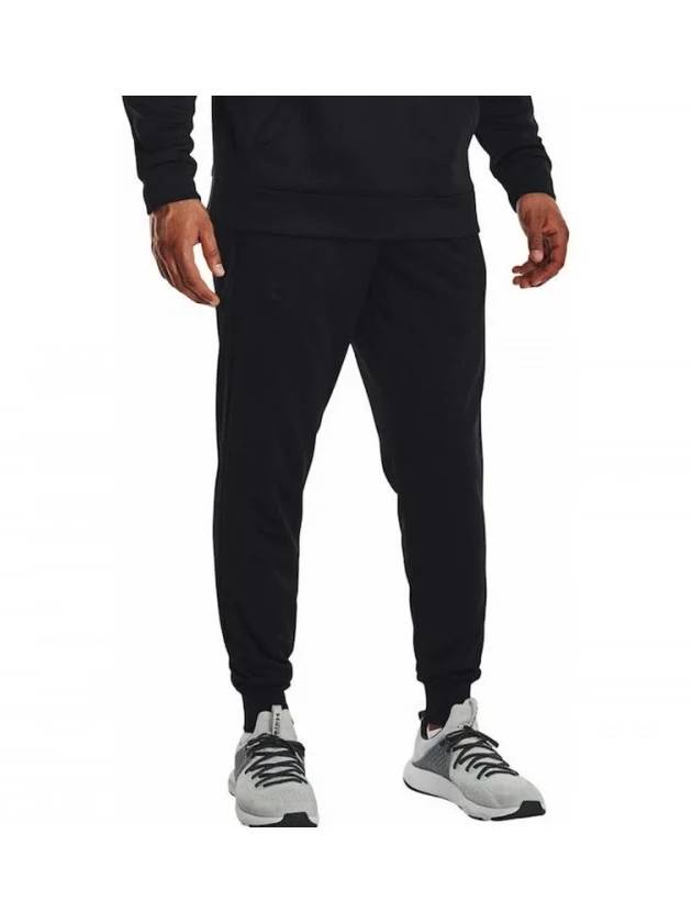 Men's Armor Fleece Jogger Track Pants Black - UNDER ARMOUR - BALAAN 3