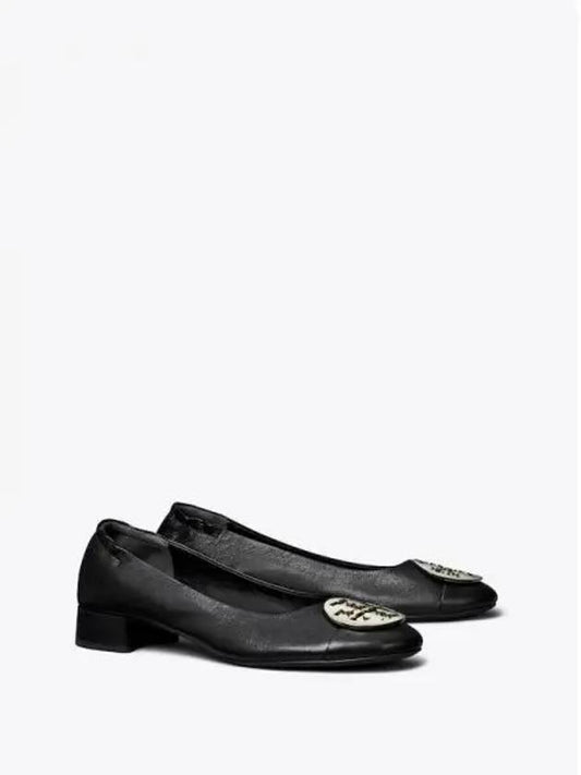 Claire Hill Ballet Shoes 25mm C Width Black Gold Silver Domestic Product - TORY BURCH - BALAAN 1