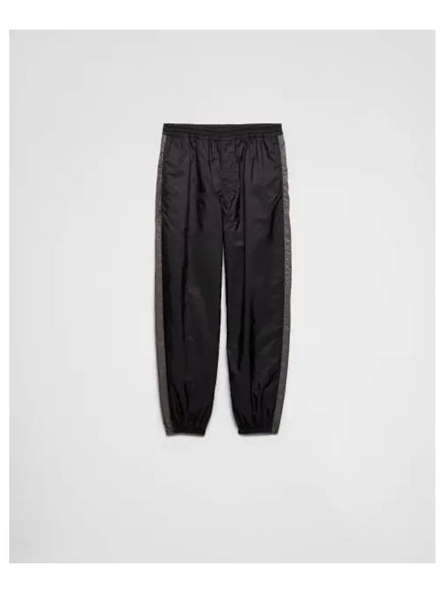 Re-Nylon Track Pants Black - PRADA - BALAAN 2