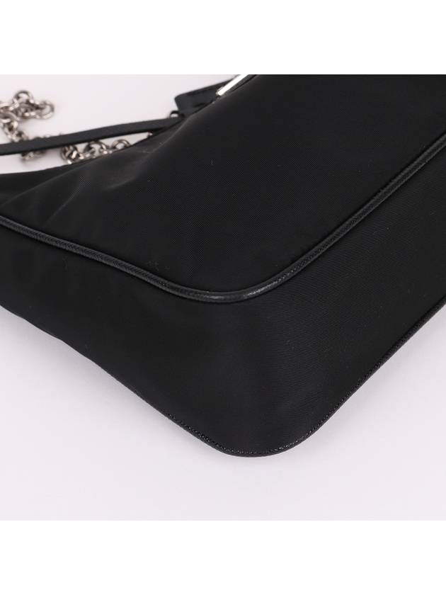 Re edition Tesuto black chain shoulder bag 1BH204 - PRADA - BALAAN 8