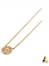 Miller Pave Logo Delicate Necklace Gold - TORY BURCH - BALAAN 2