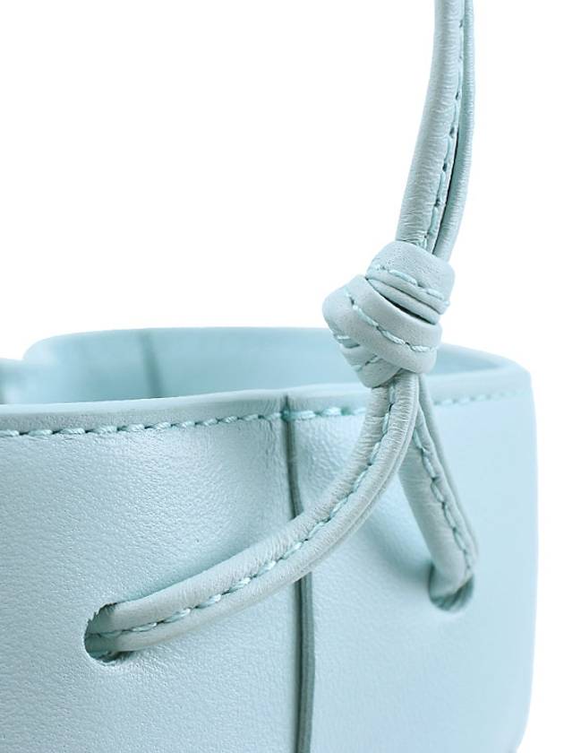 Intrecciato Cassette Small Bucket Bag Blue - BOTTEGA VENETA - BALAAN 9