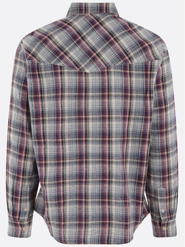 Lydian Long Sleeve Shirt Blue - ISABEL MARANT - BALAAN 3