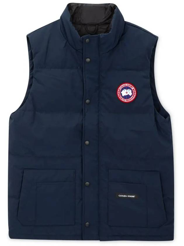 Freestyle Crew Vest Blue - CANADA GOOSE - BALAAN 2