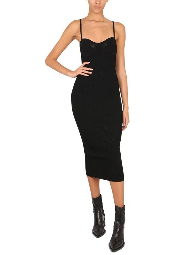 knee length one-piece dress M04HW702 X3K - HELMUT LANG - BALAAN 3