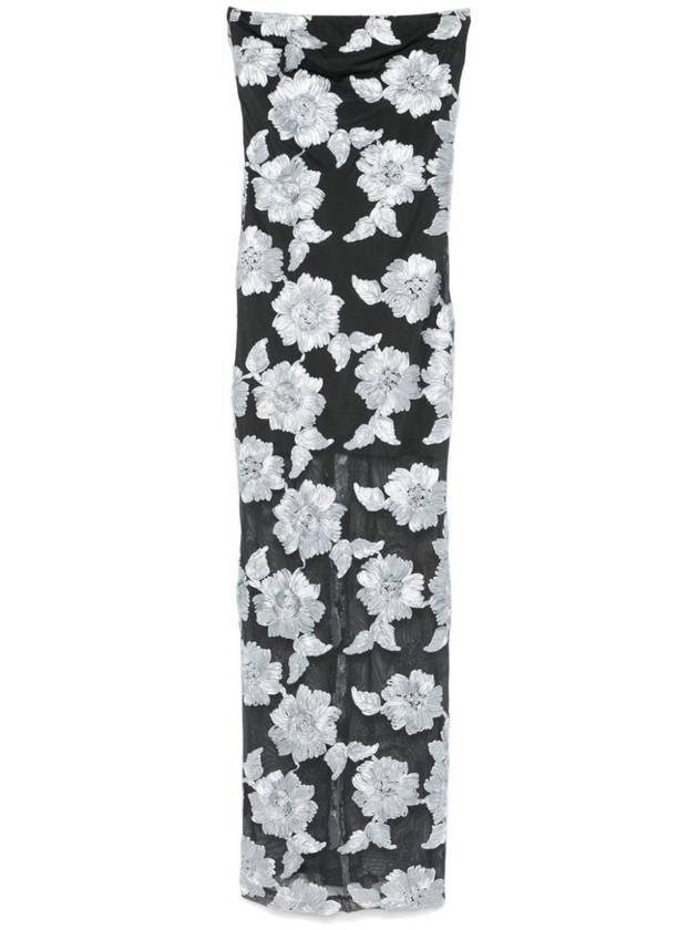 Rotate Birger Christensen Flower Mesh Tube Dress - ROTATE - BALAAN 1