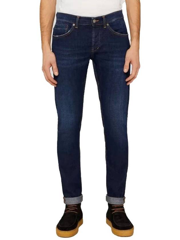 Blue Cotton Jeans UP232DS0265UDI7800 M0181034193 - DONDUP - BALAAN 2