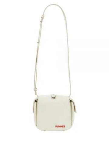 Cubetto Shoulder Bag Cream FW21BAGCUB PE - SUNNEI - BALAAN 1