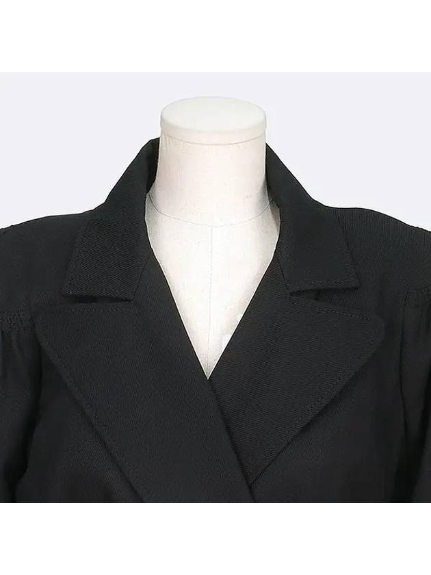 Smith Market used luxury goods black color coat women s clothing - LANVIN - BALAAN 3