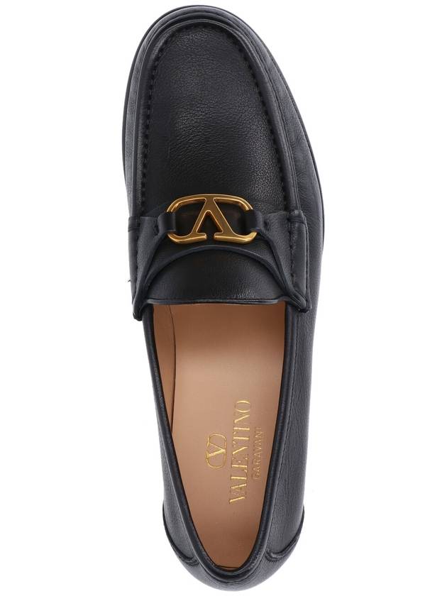 Valentino Garavani Flat shoes Black - VALENTINO - BALAAN 5