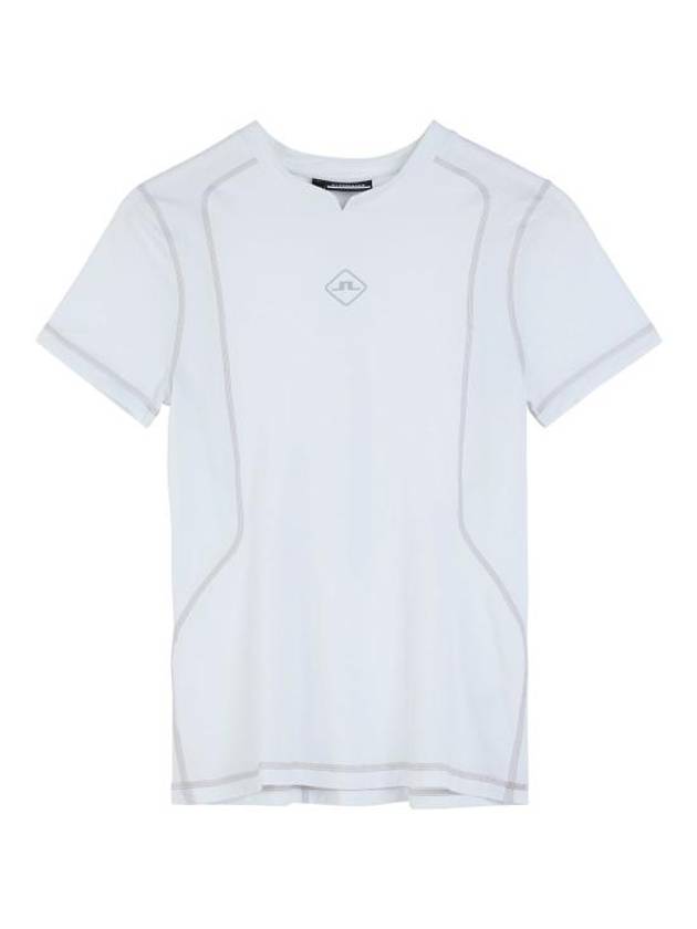 Marsha Logo Short Sleeve T-Shirt White - J.LINDEBERG - BALAAN 2