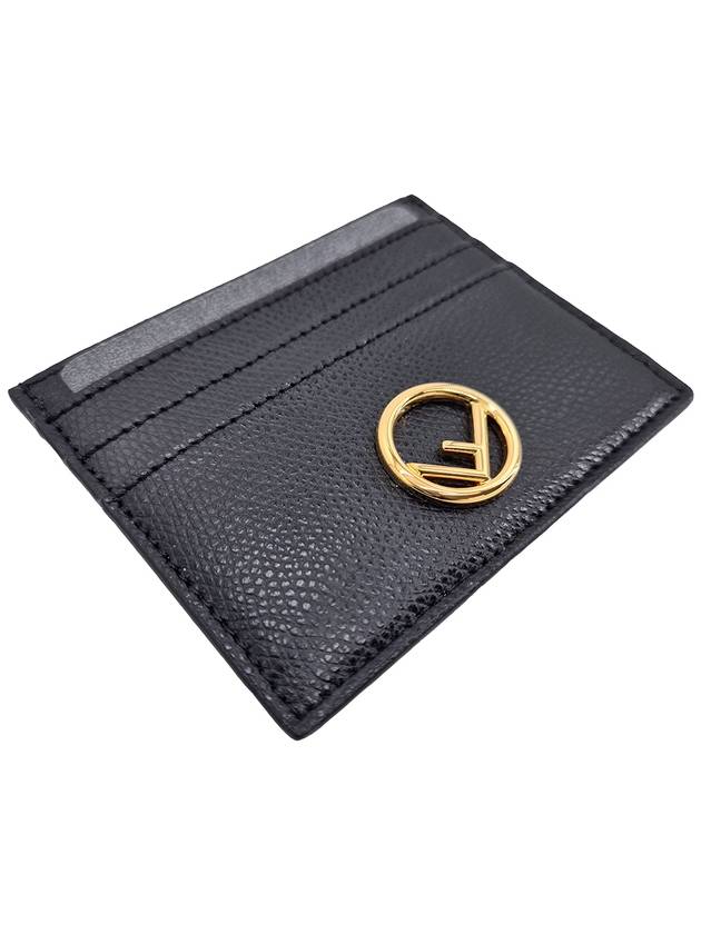 Signature Logo Card Wallet Black - FENDI - BALAAN 2