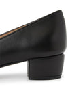 Ferragamo Vara Bow Women's Pumps VARA 1 NERO 0765658 Foot C - SALVATORE FERRAGAMO - BALAAN 7