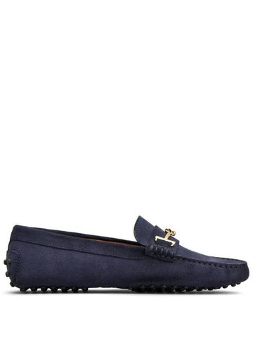 Gomino Suede Driving Shoes Navy - TOD'S - BALAAN 1