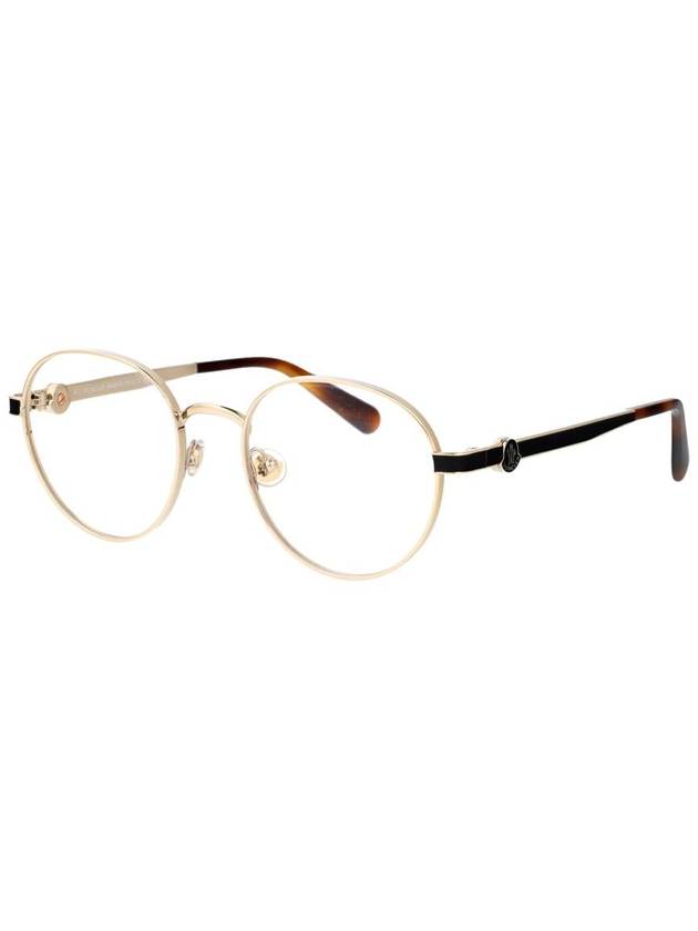 Round Metal Eyeglasses Gold - MONCLER - BALAAN 3