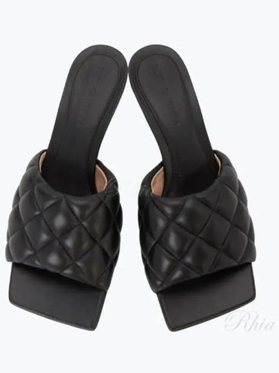 Padded Leather Mule Black - BOTTEGA VENETA - BALAAN 2