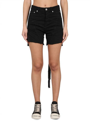 DENIM BERMUDA SHORTS - RICK OWENS - BALAAN 1