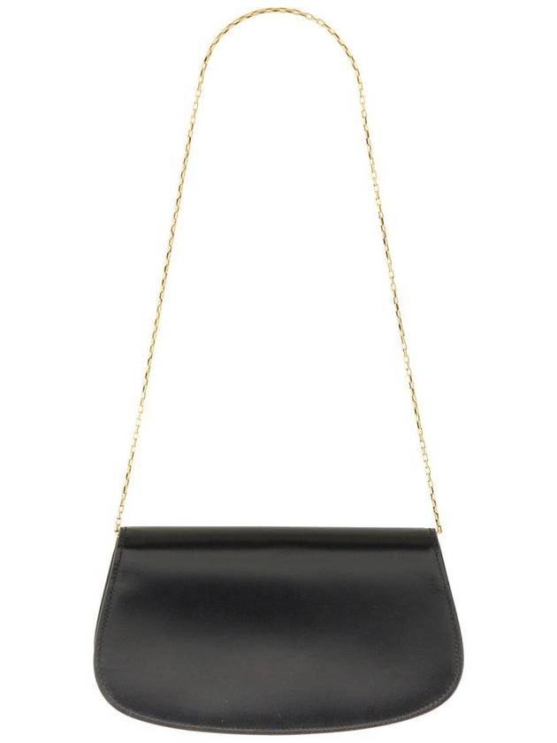 Voltaire Shoulder Bag Black - SAINT LAURENT - BALAAN 3