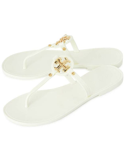 Women's Mini Miller Flip Flops White - TORY BURCH - BALAAN 2