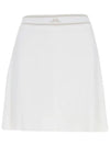 Emma logo knit skirt white GWSD11128 0000 - J.LINDEBERG - BALAAN 1