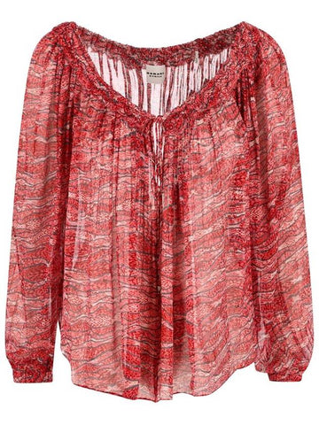 Isabel Marant Etoile Top Red - ISABEL MARANT ETOILE - BALAAN 1