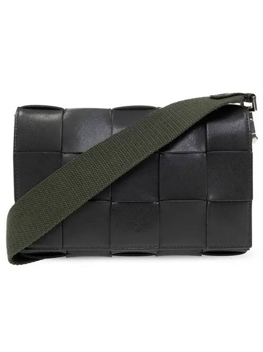 Cassette Versatile Strap Cross Bag Dark Green - BOTTEGA VENETA - BALAAN 2