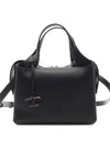 Boston Leather Tote Bag Black - TOD'S - BALAAN 2