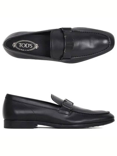 Timeless Leather Loafers Black - TOD'S - BALAAN 2