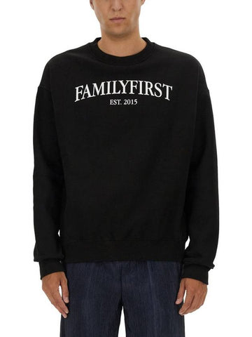 Family First Sweatshirt With Logo - FAMILY FIRST - BALAAN 1