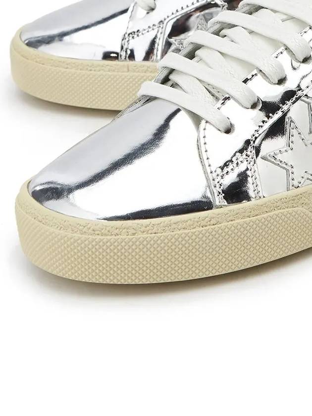 Star patch silver sneakers 485251 AAL00 8105 - SAINT LAURENT - BALAAN 6