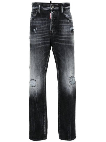 Distressed Slim Fit Jeans S71LB1377S30890 - DSQUARED2 - BALAAN 1