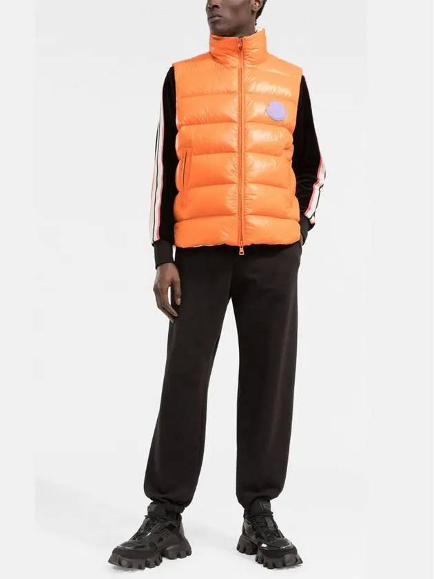 Parken Quilted Padding Vest Orange - MONCLER - BALAAN 5