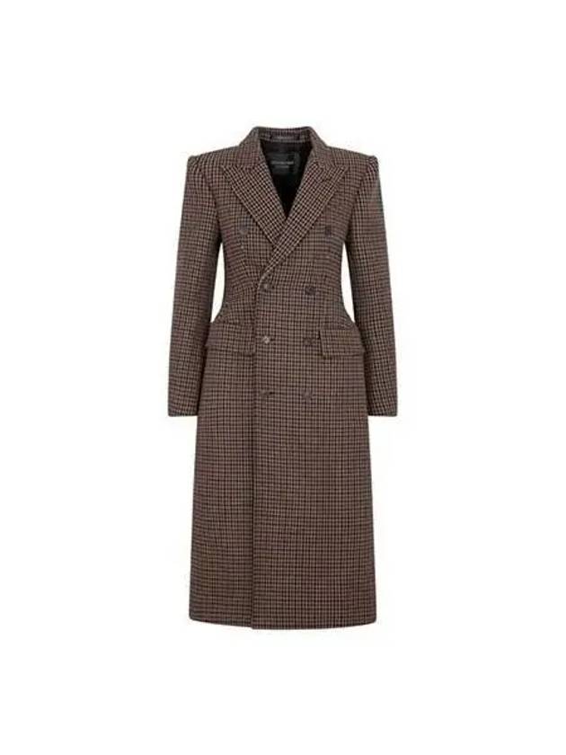 Wool Double Coat Brown - BALENCIAGA - BALAAN 2